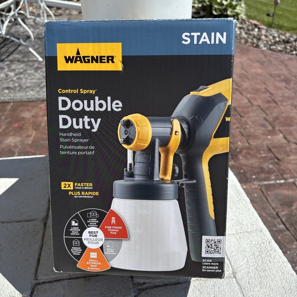 Wagner Control Spray Double Duty Handheld Stain Sprayer Model 0529415